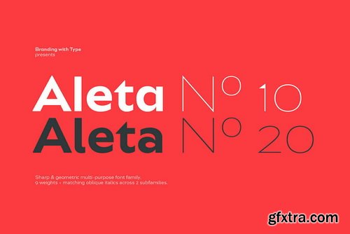 Bw Aleta Font Family