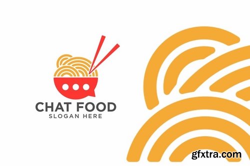 Chat Food Logo