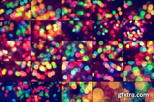 Bokeh Backgrounds Water Bubbles style - COL1