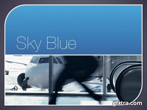 Sky Blue Keynote Template