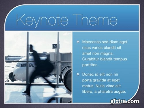 Sky Blue Keynote Template