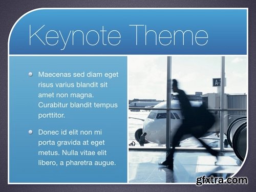 Sky Blue Keynote Template