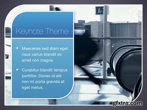 Sky Blue Keynote Template