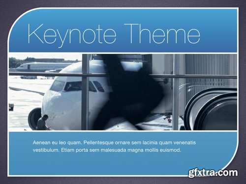 Sky Blue Keynote Template