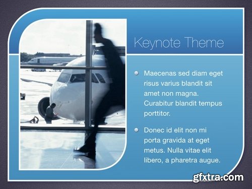 Sky Blue Keynote Template