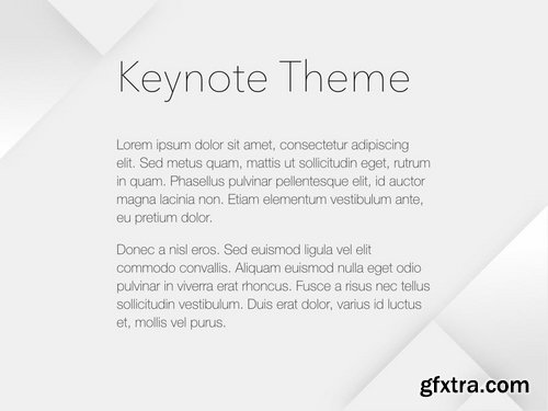 Unfolding Keynote Template