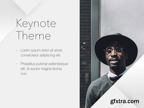 Unfolding Keynote Template