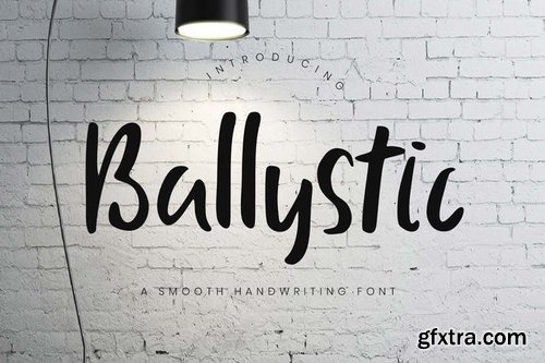 Ballystic Handwriting Typeface