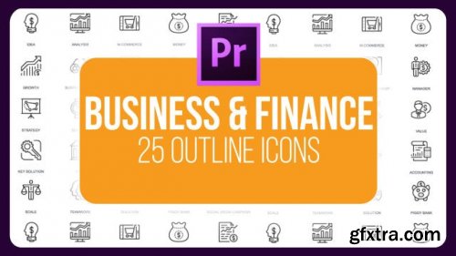 Business And Finance - 25 Line Icons 156649