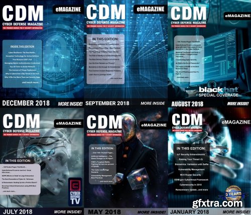 Cyber Defense Magazine 2018 Full Year Collection