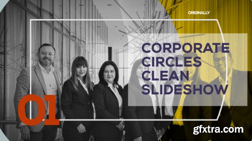 Corporate Circles Clean Slideshow - After Effects 137843