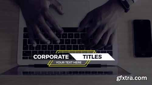 Futuristic Corporate Titles - After Effects 138628