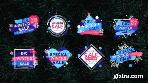 Winter Sale Titles - After Effects 147267