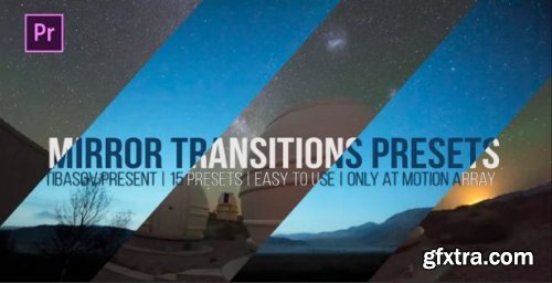 Mirror Transition Presets - Premiere Pro Templates 160247