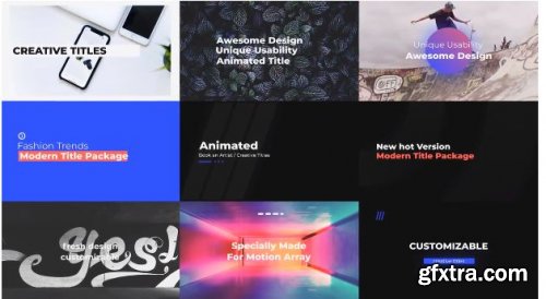 Typography - Premiere Pro Templates 161234