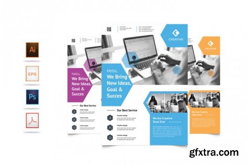 Corporate Business Flyer Template Vol 3