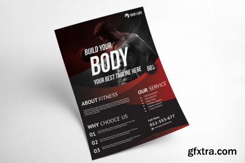 Gym and Fitness Flyer