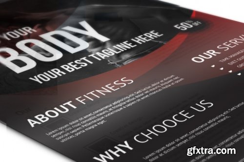 Gym and Fitness Flyer