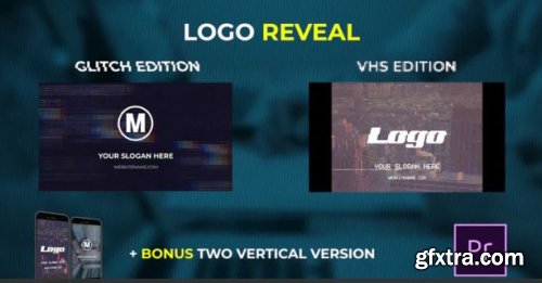 Logo Reveal - VHS & Glitch Edition - Premiere Pro Templates 162496