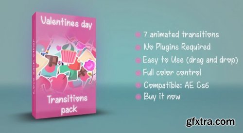 Valentine's Day Transitions - After Effects 163687