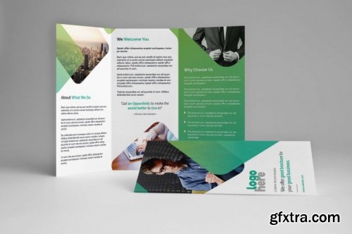 Green Trifold Brochure