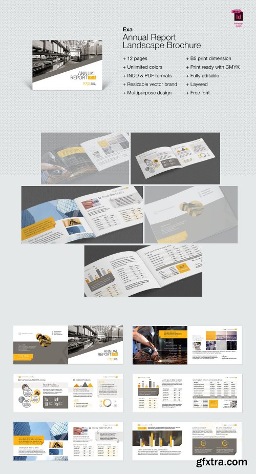 Exa Landscape Annual Report Brochure