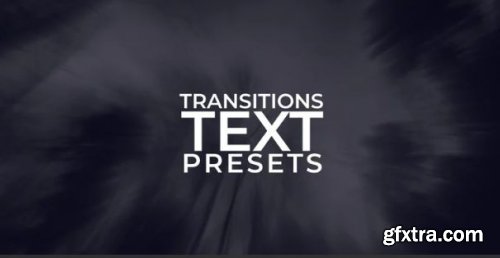 Text Transitions Presets - After Effects 161557