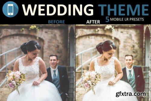 Neo Wedding mobile lightroom presets theme