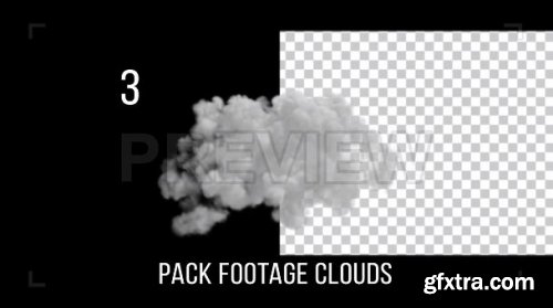 Cloud Footage Pack With Alpha Channel - Motion Graphics 167081