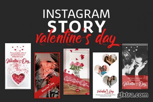 CreativeMarket - Instagram Story - Valentine 3280945