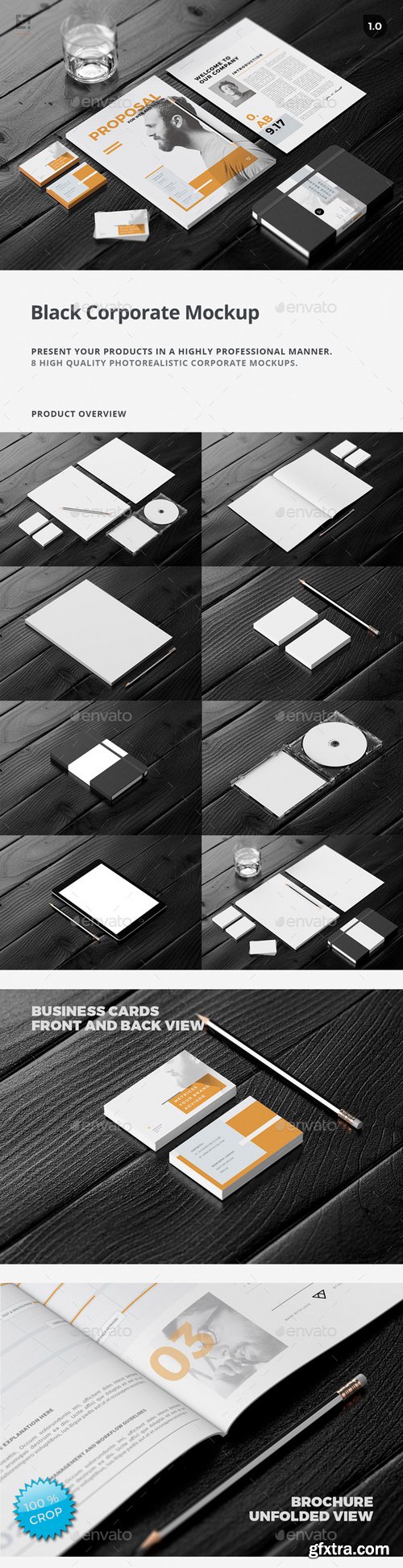 Graphicriver - Branding-Stationery Mockups | Stationery 19169075