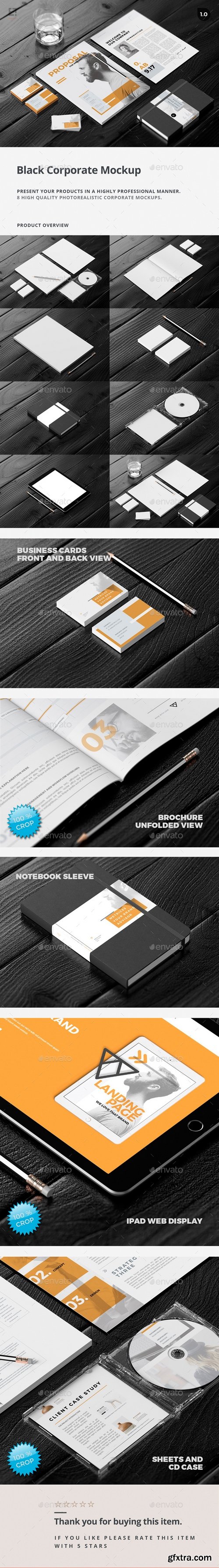 Graphicriver - Branding-Stationery Mockups | Stationery 19169075