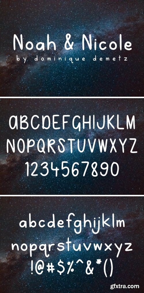 Noah & Nicole Font