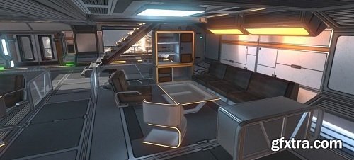 Scifi Kit Vol 2 Low-poly 3D model