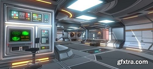 Scifi Kit Vol 2 Low-poly 3D model