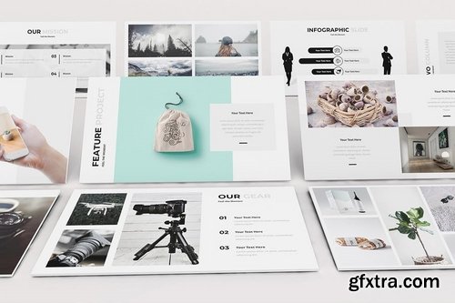 Photography - Powerpoint Keynote and Google Slides Templates