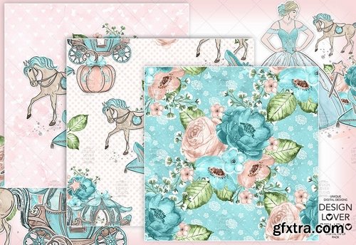 Fairy Tale digital paper pack