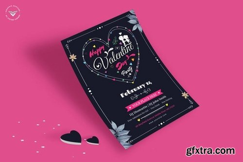 Valentines Day Flyer Template