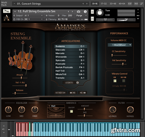 Sonic Scores Amadeus Symphonic Orchestra KONTAKT-AWZ