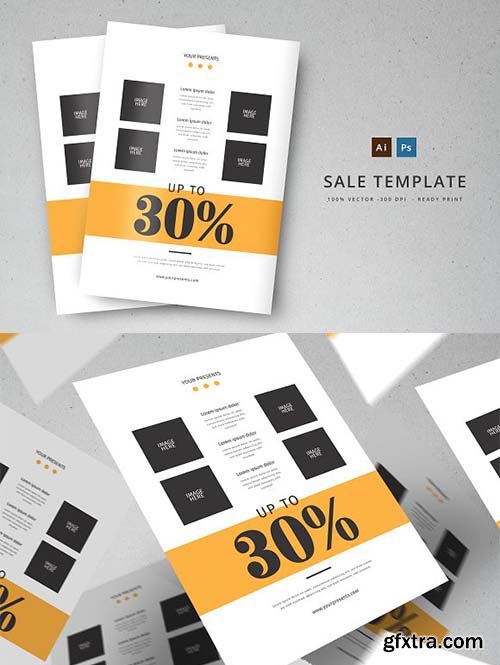 CreativeMarket - Sale Flyer 3028478