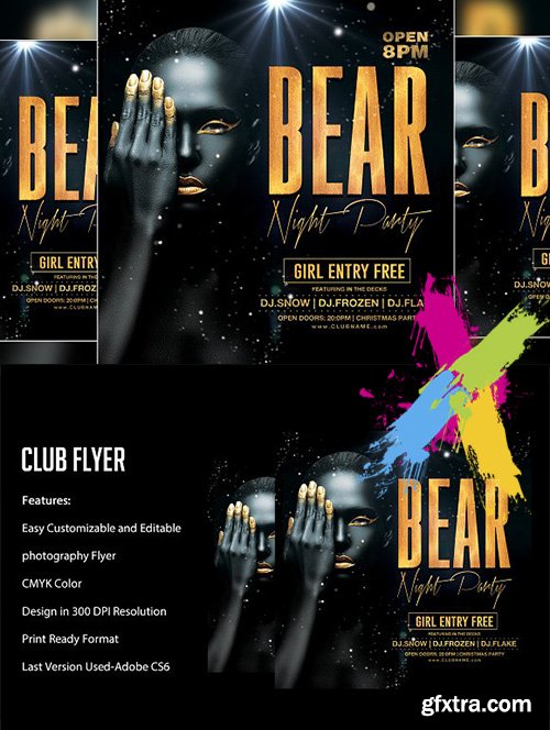 CreativeMarket - Ladies Night Flyer Template 3027758