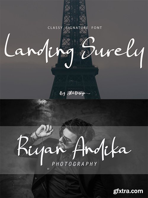 Landing Surely Font