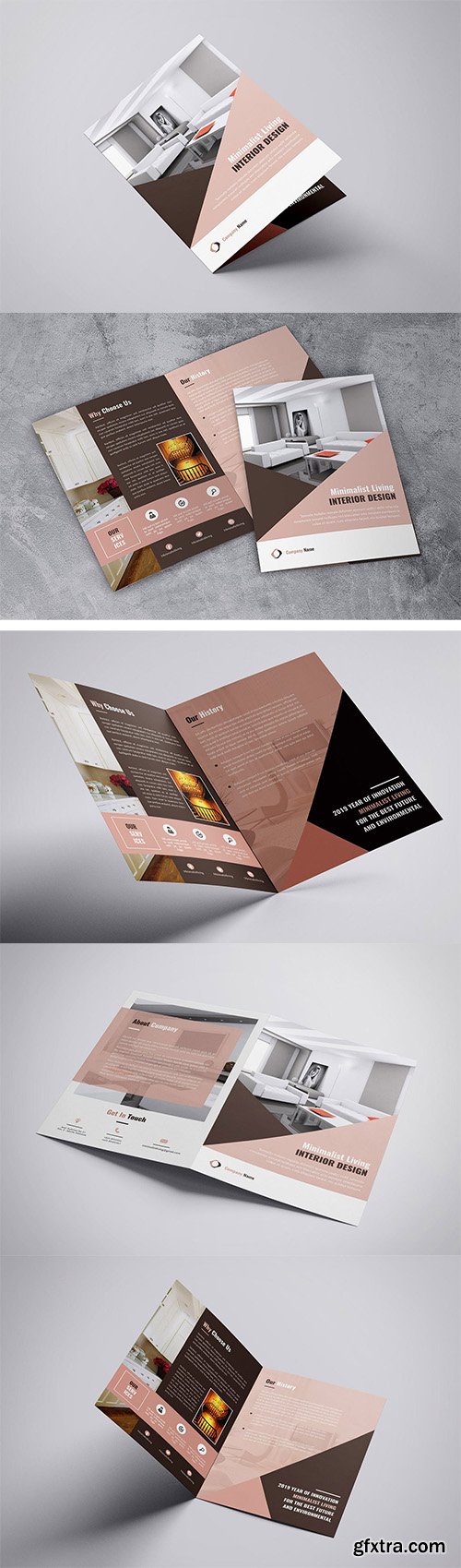 Interior Design Bifold Brochure