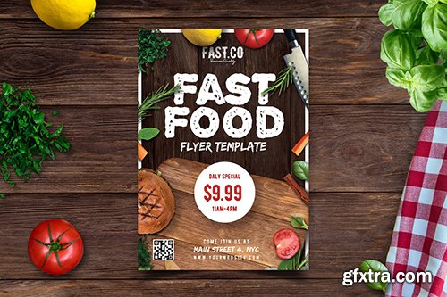 Restaurant Flyer Template