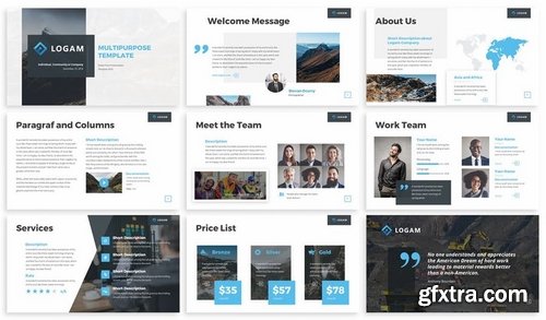 Logam - Multipurpose Google Slides Template