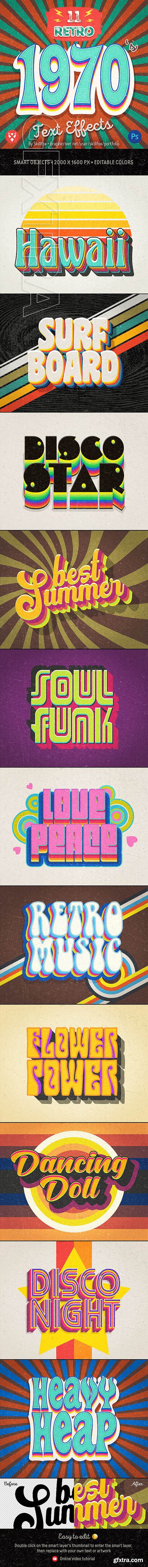 GraphicRiver - 11 70\'s Retro Text Effects 23203116