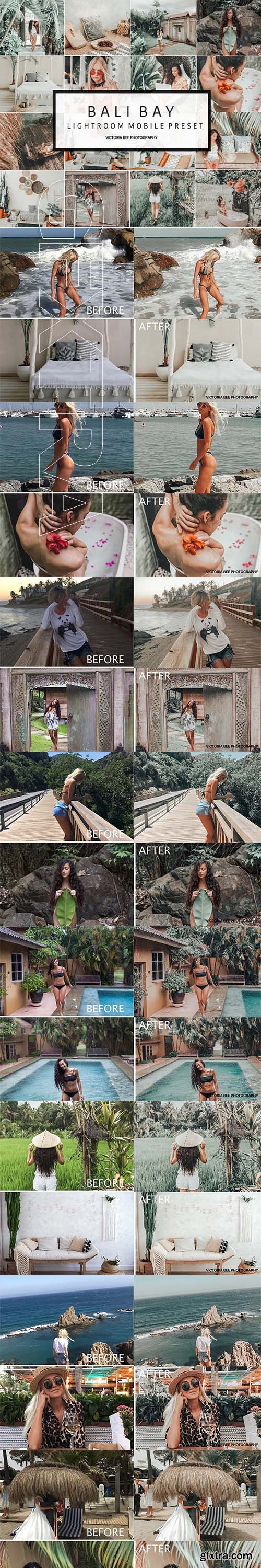 CreativeMarket - Mobile Lightroom Presets BALI BAY 3388173