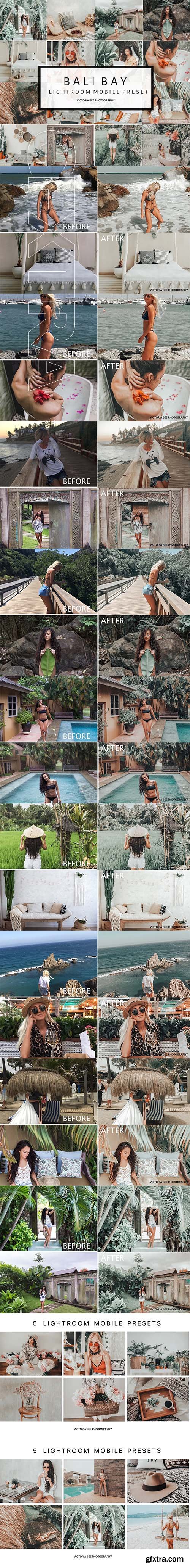 CreativeMarket - Mobile Lightroom Presets BALI BAY 3388173