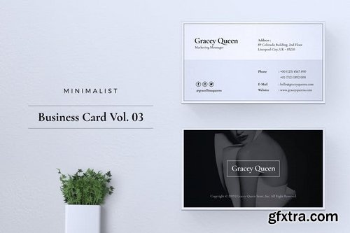 Minimalist Business Card Vol. 03