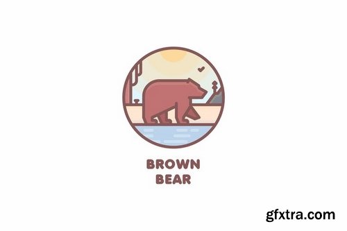 Brown Bear Logo